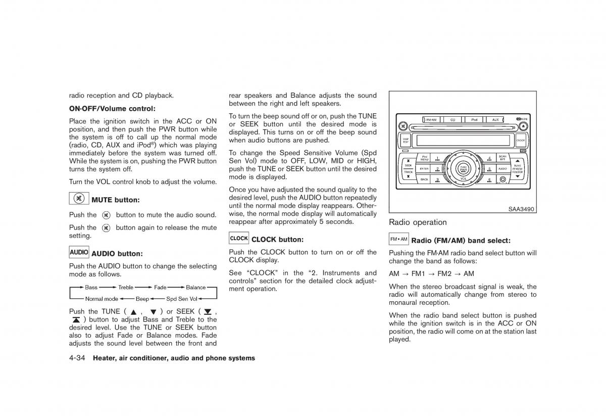 Nissan Juke owners manual / page 178