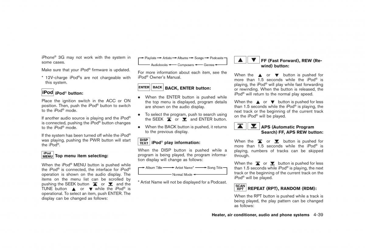 Nissan Juke owners manual / page 183