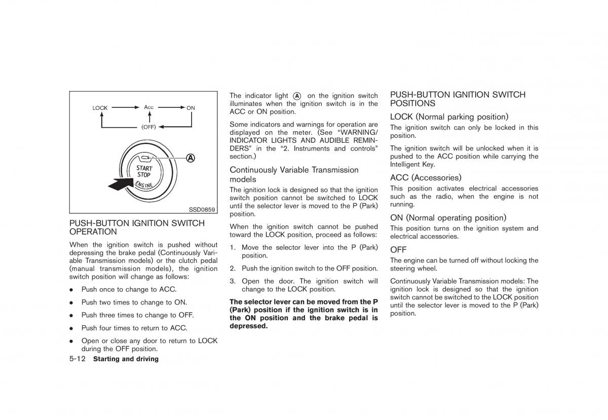 Nissan Juke owners manual / page 222