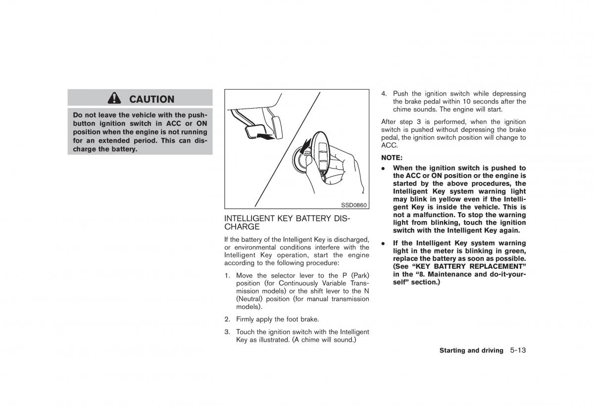 Nissan Juke owners manual / page 223