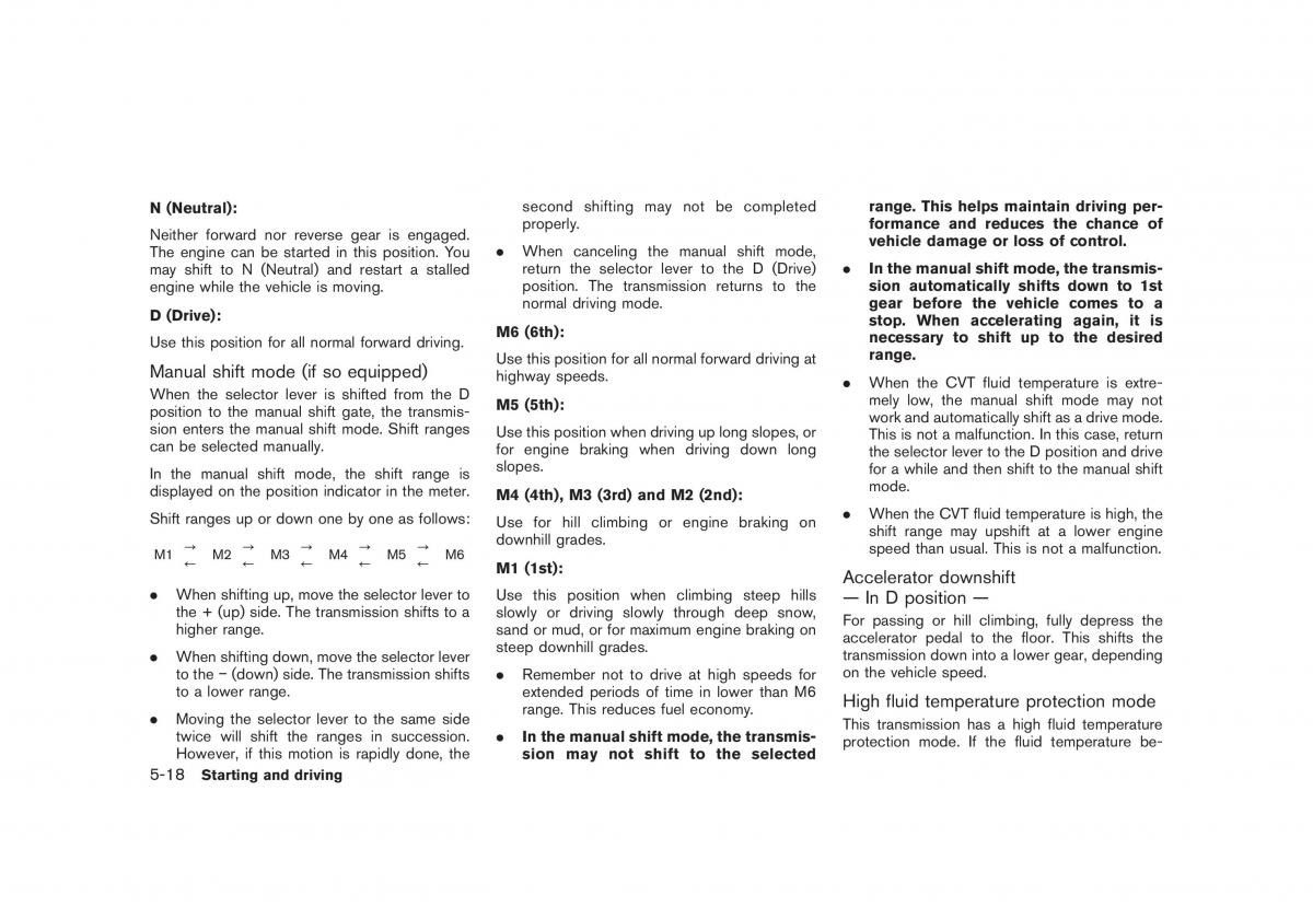 Nissan Juke owners manual / page 228