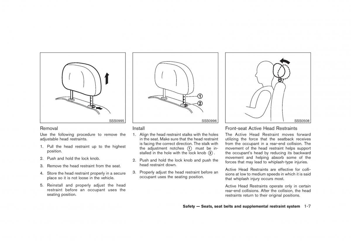 Nissan Juke owners manual / page 23