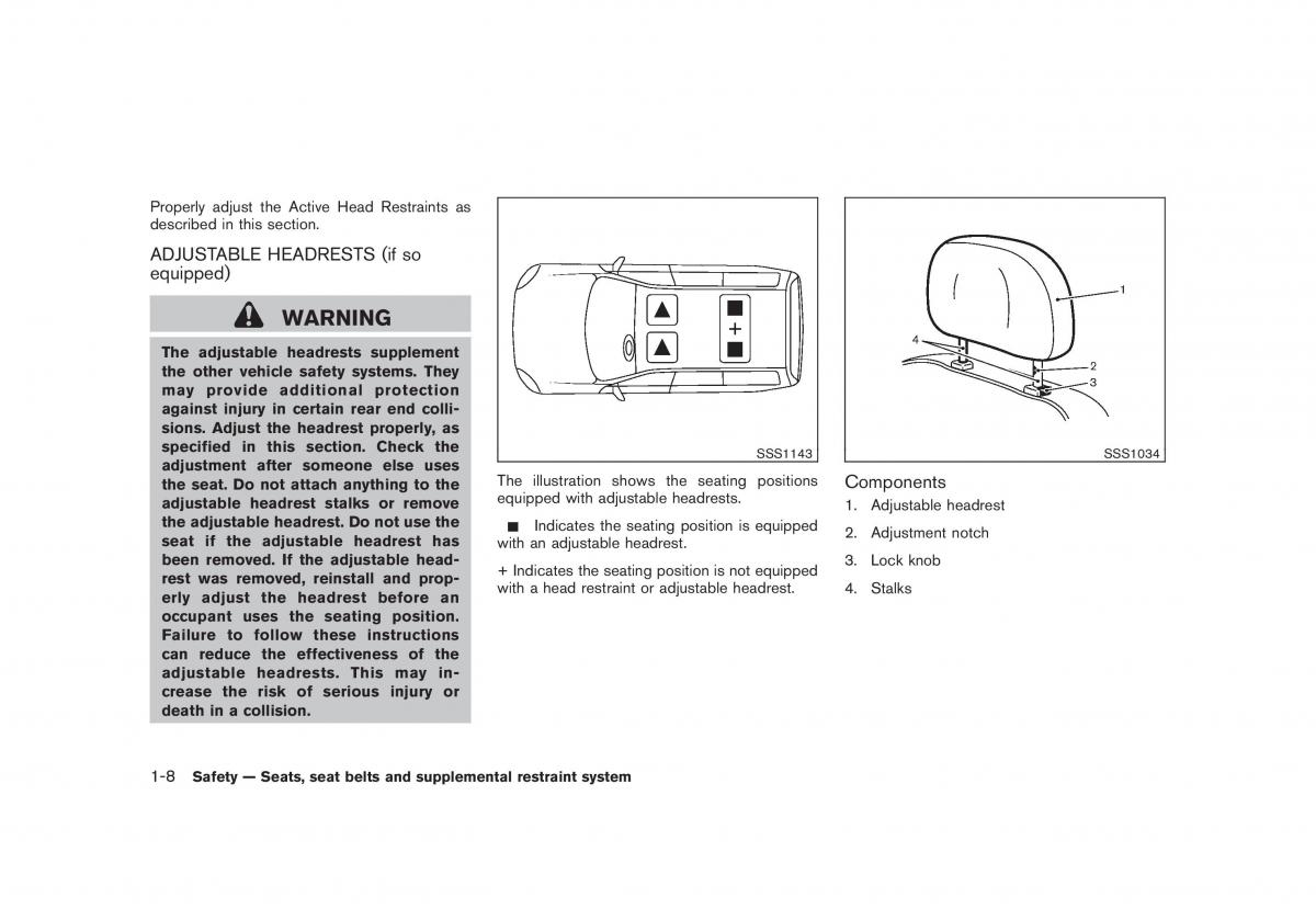 Nissan Juke owners manual / page 24