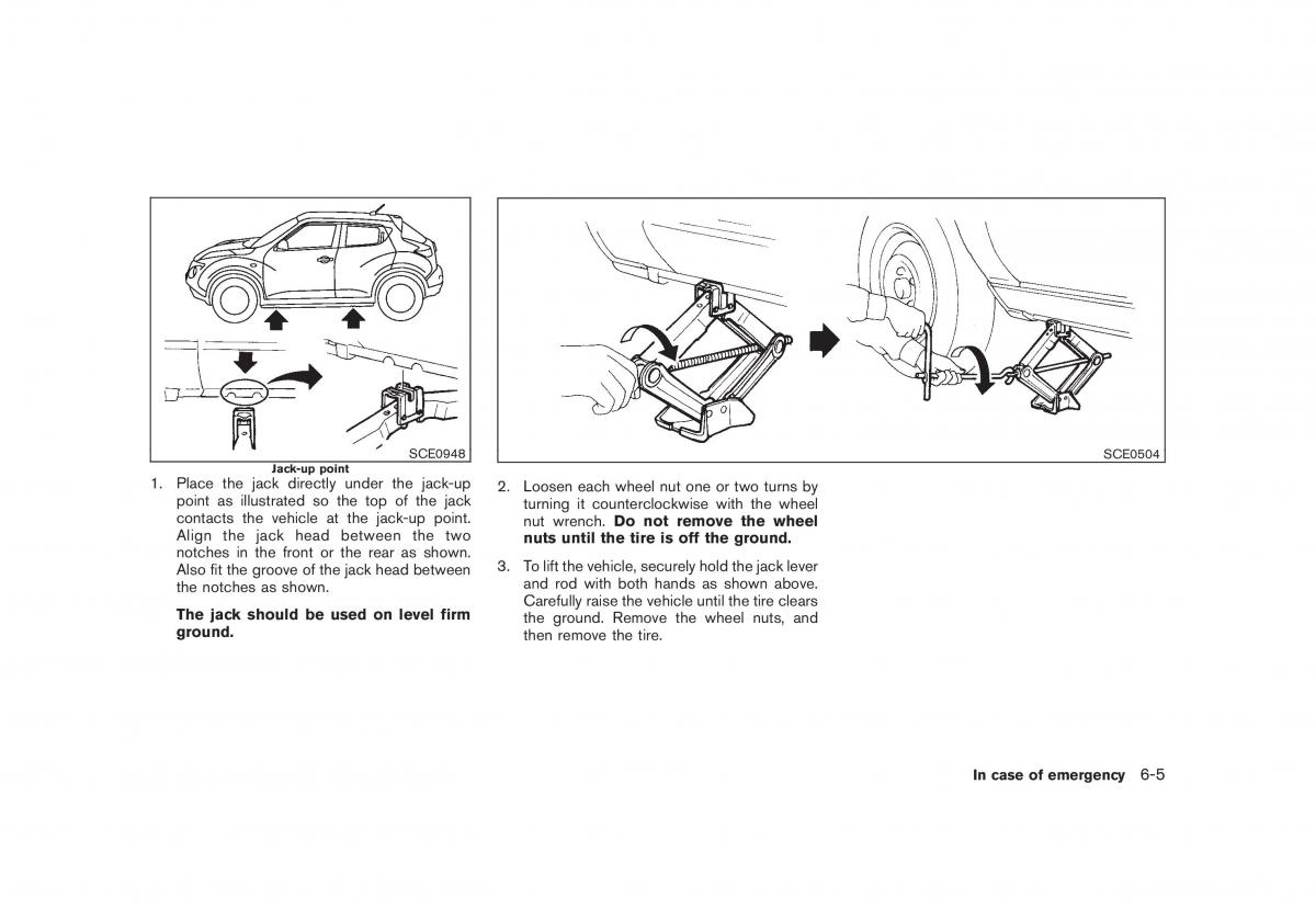 Nissan Juke owners manual / page 257