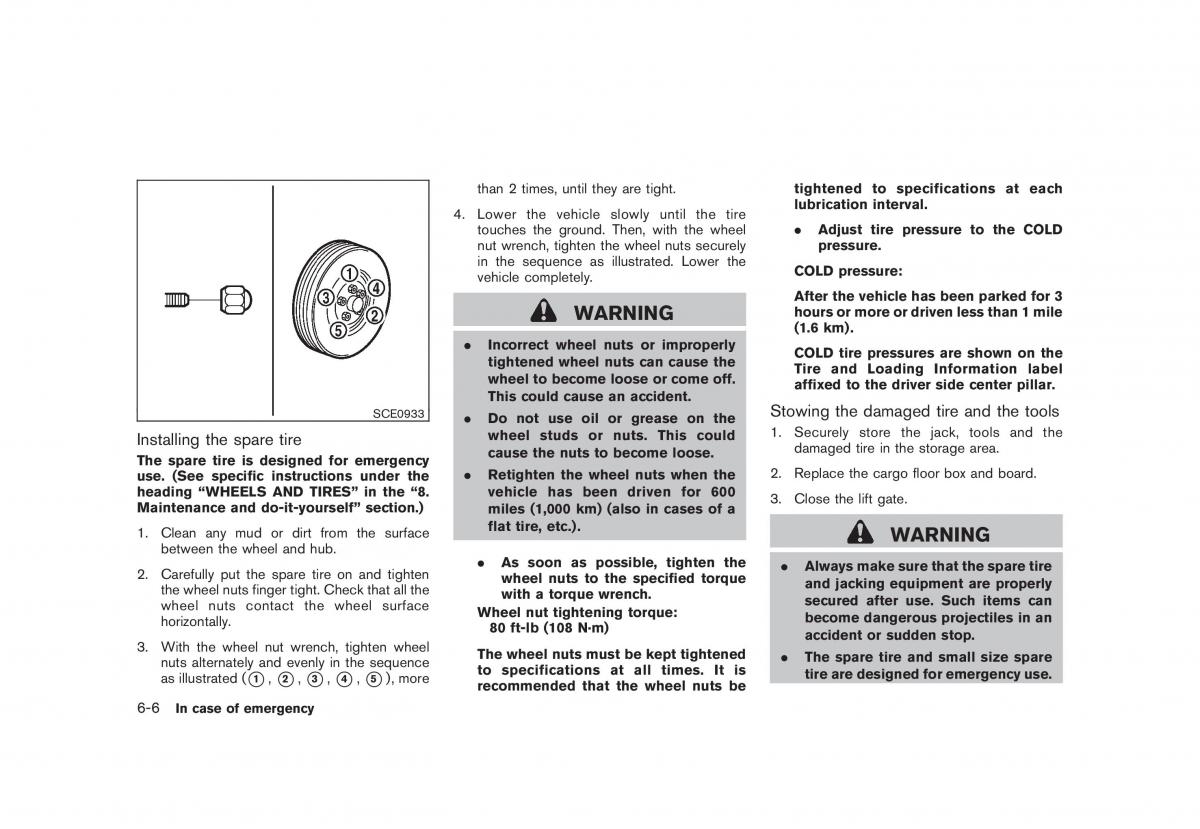 Nissan Juke owners manual / page 258