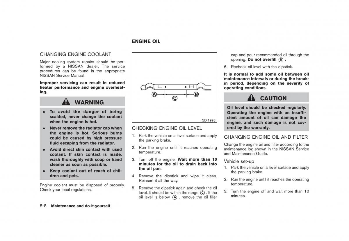 Nissan Juke owners manual / page 284