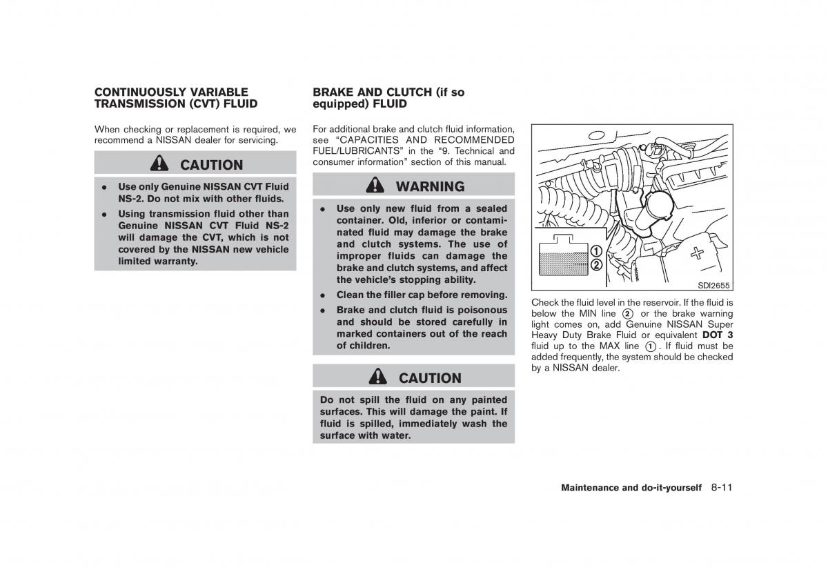 Nissan Juke owners manual / page 287