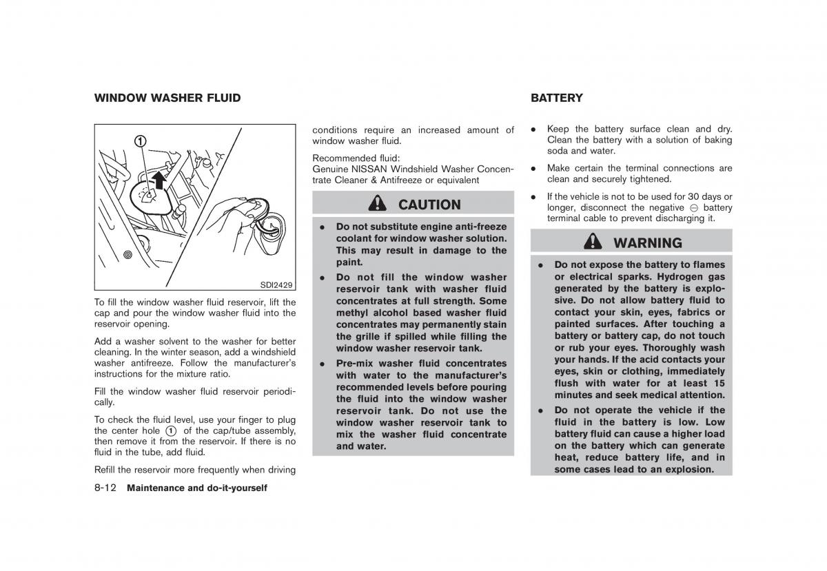 Nissan Juke owners manual / page 288