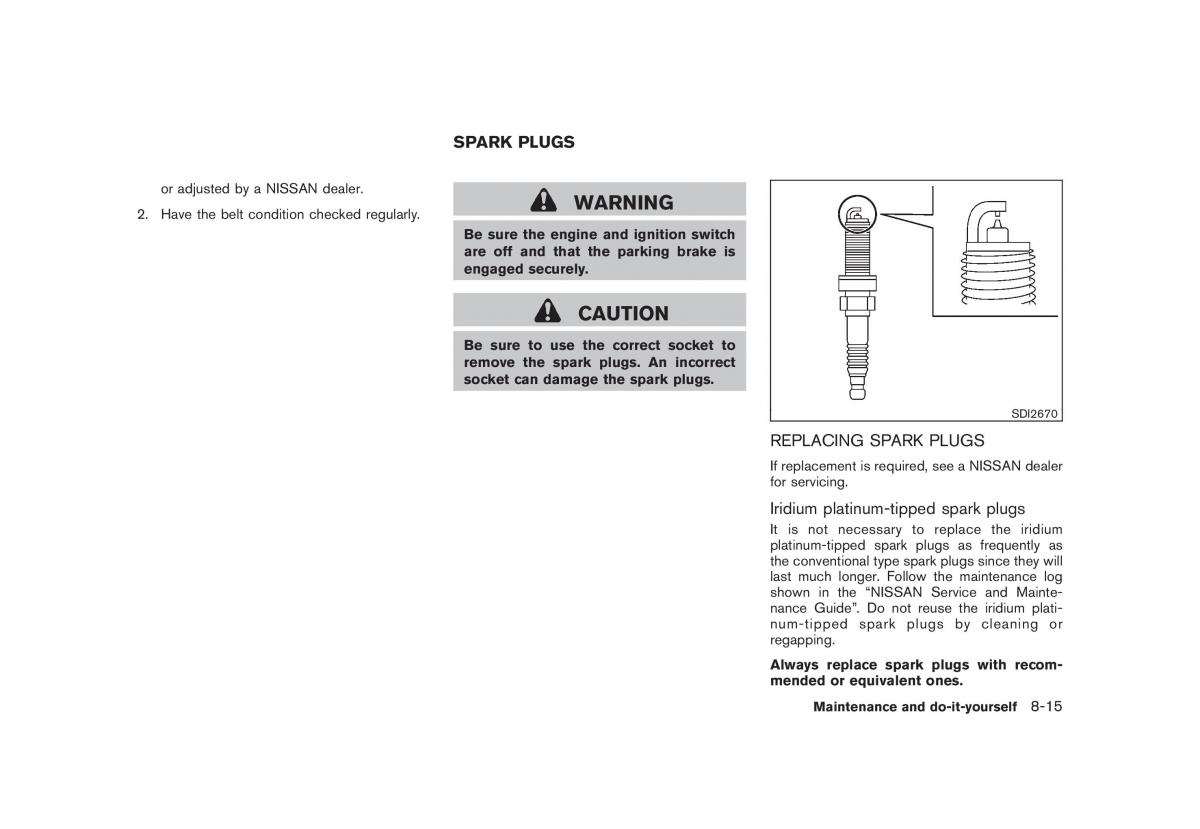 Nissan Juke owners manual / page 291