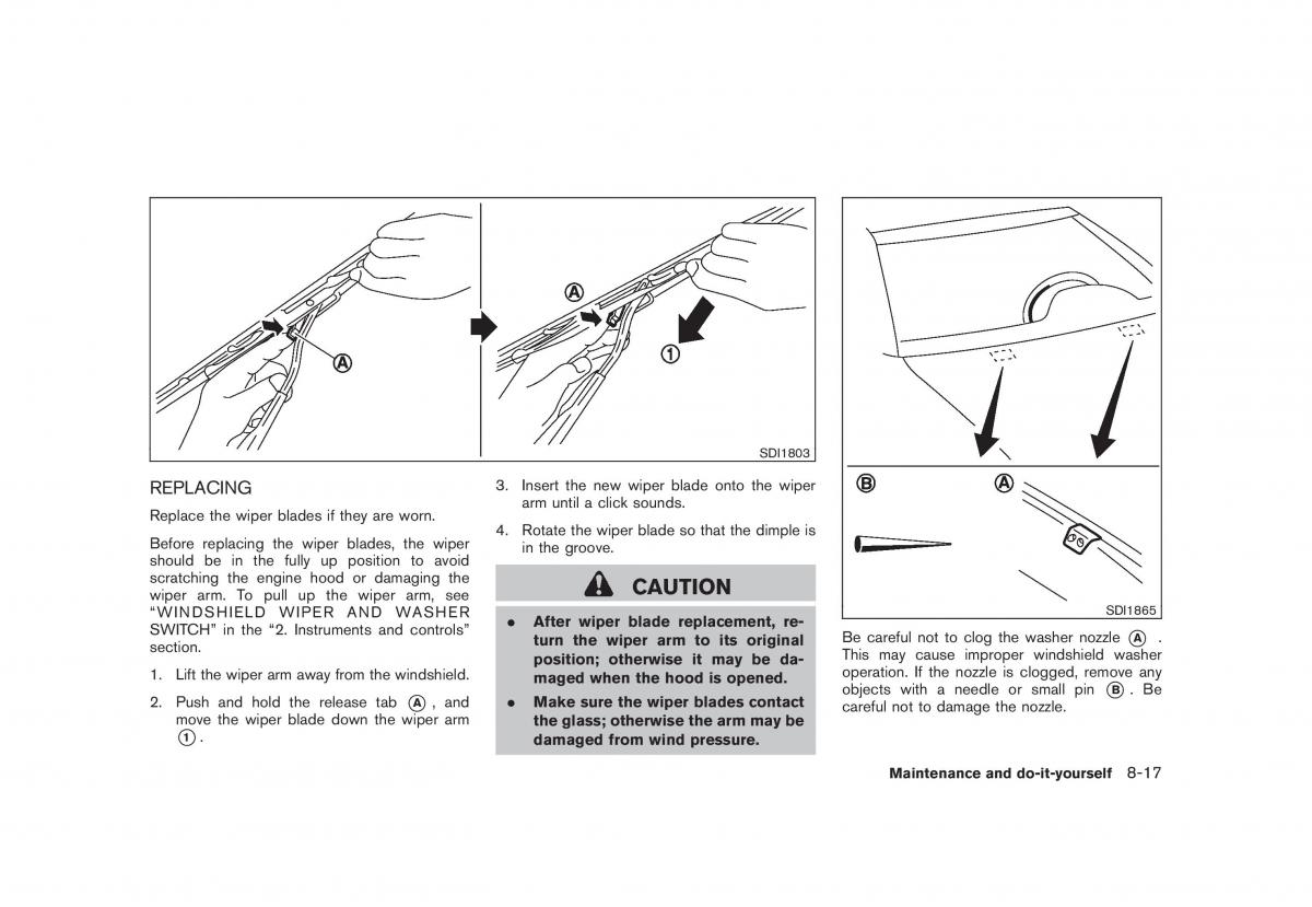 Nissan Juke owners manual / page 293