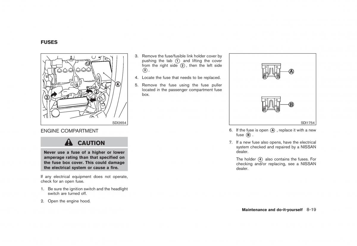 Nissan Juke owners manual / page 295