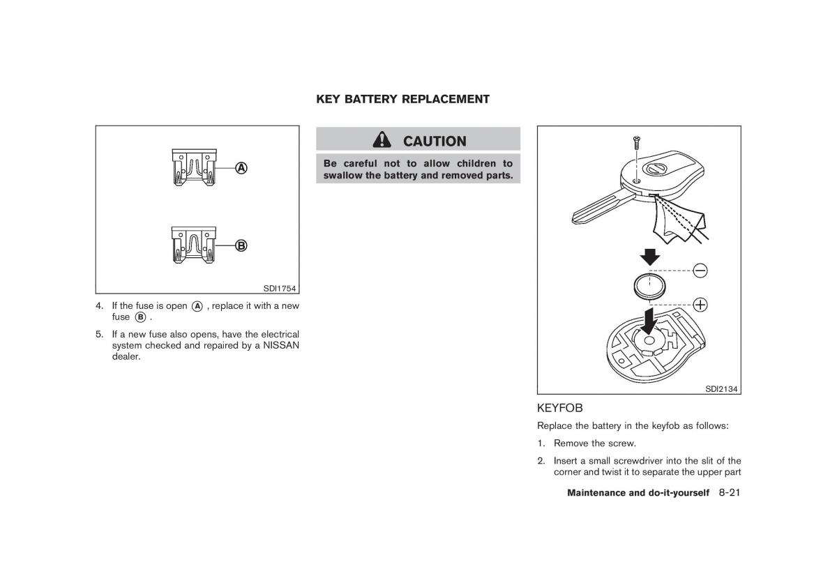 Nissan Juke owners manual / page 297