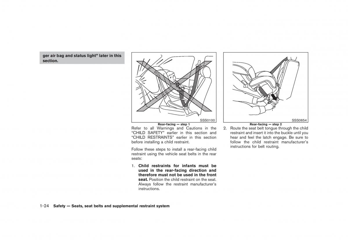 Nissan Juke owners manual / page 40