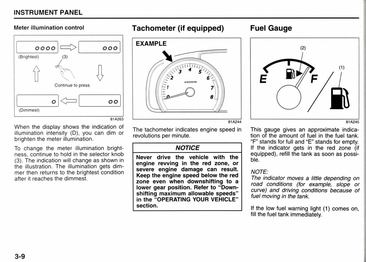 Suzuki Jimny III 3 owners manual / page 56