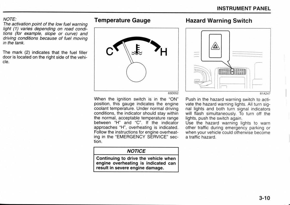 Suzuki Jimny III 3 owners manual / page 57