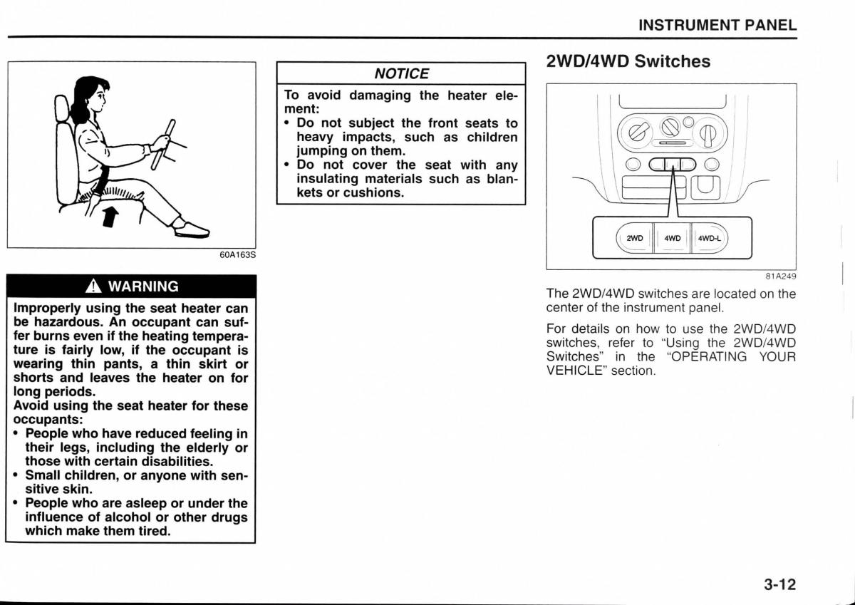 Suzuki Jimny III 3 owners manual / page 59