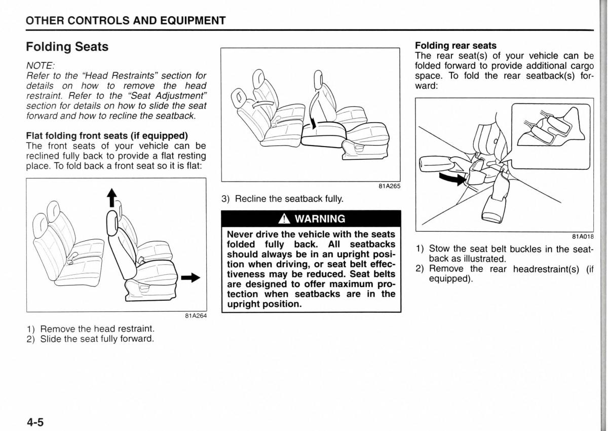 Suzuki Jimny III 3 owners manual / page 72