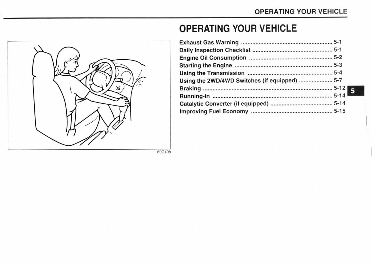 Suzuki Jimny III 3 owners manual / page 81