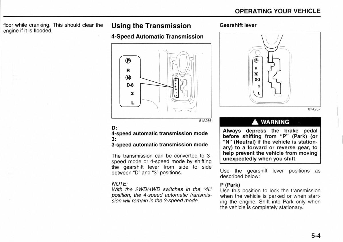 Suzuki Jimny III 3 owners manual / page 85