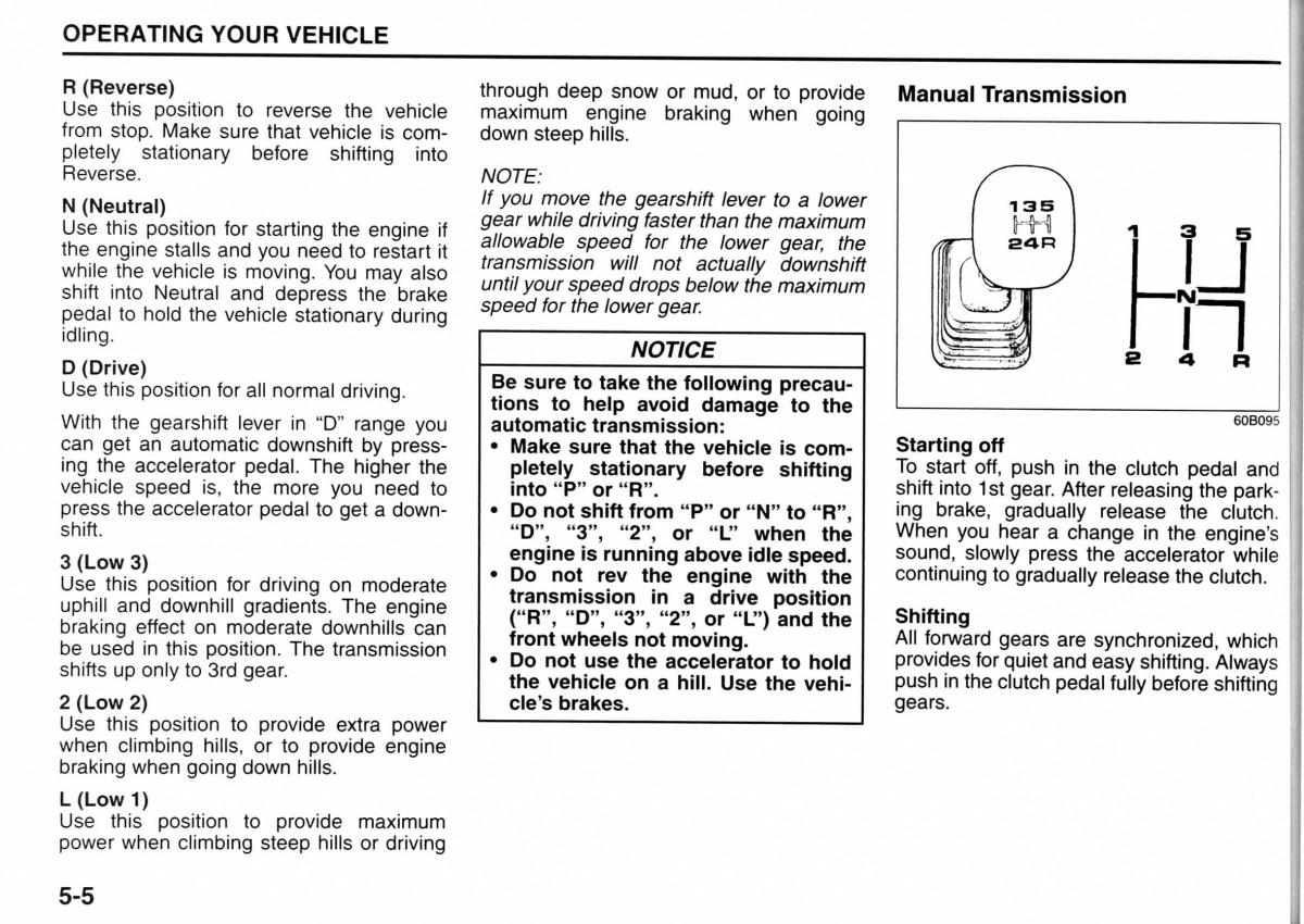 Suzuki Jimny III 3 owners manual / page 86