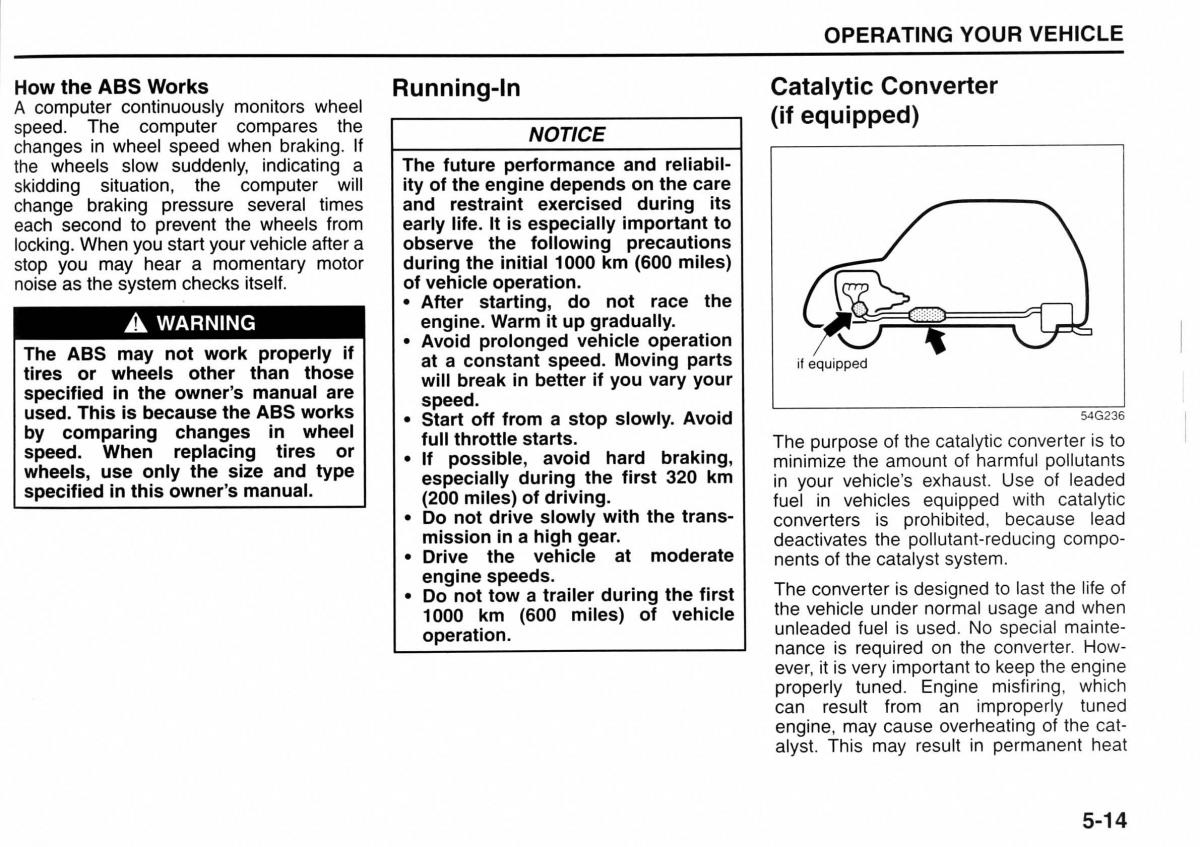 Suzuki Jimny III 3 owners manual / page 95