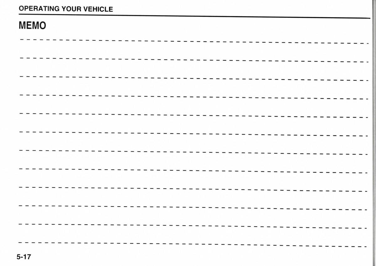 Suzuki Jimny III 3 owners manual / page 98