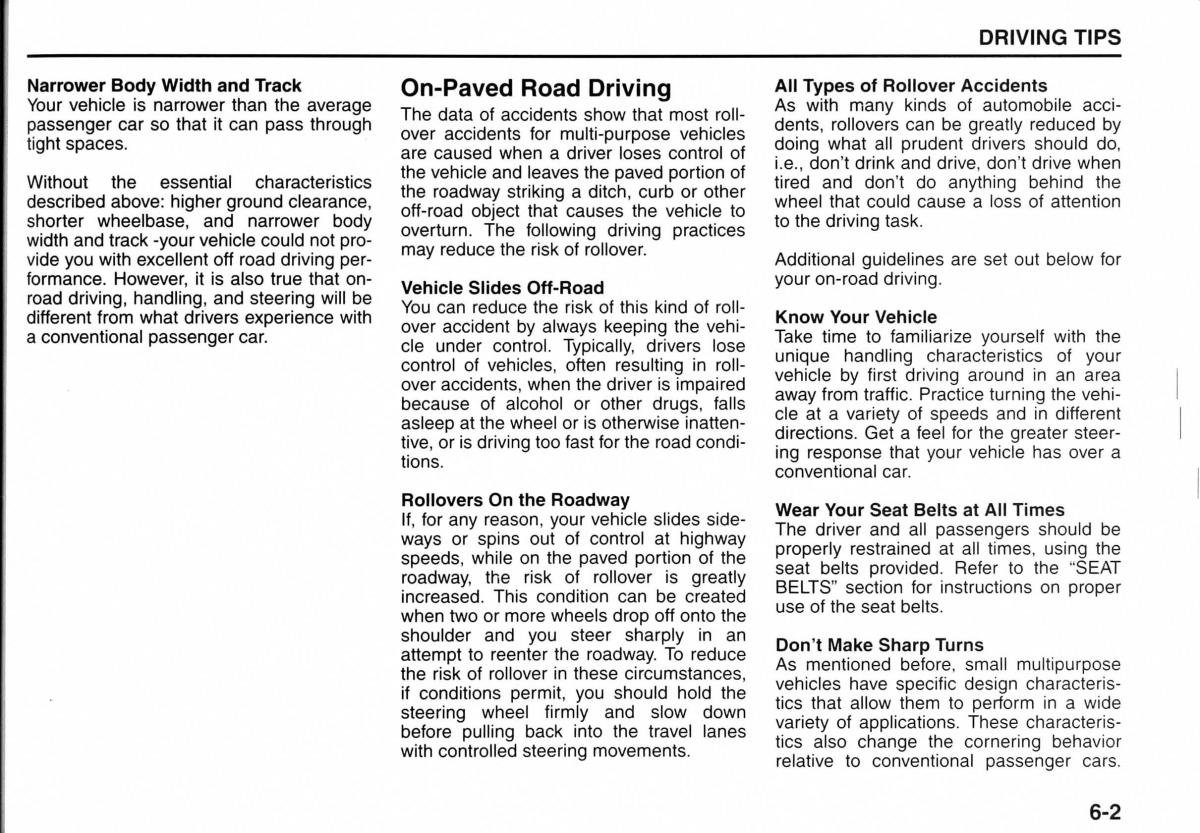 Suzuki Jimny III 3 owners manual / page 101