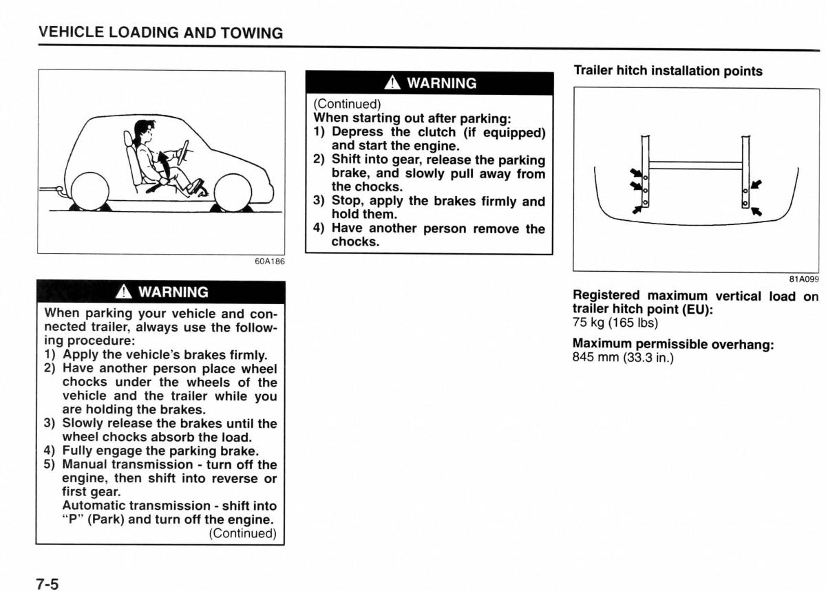 Suzuki Jimny III 3 owners manual / page 111