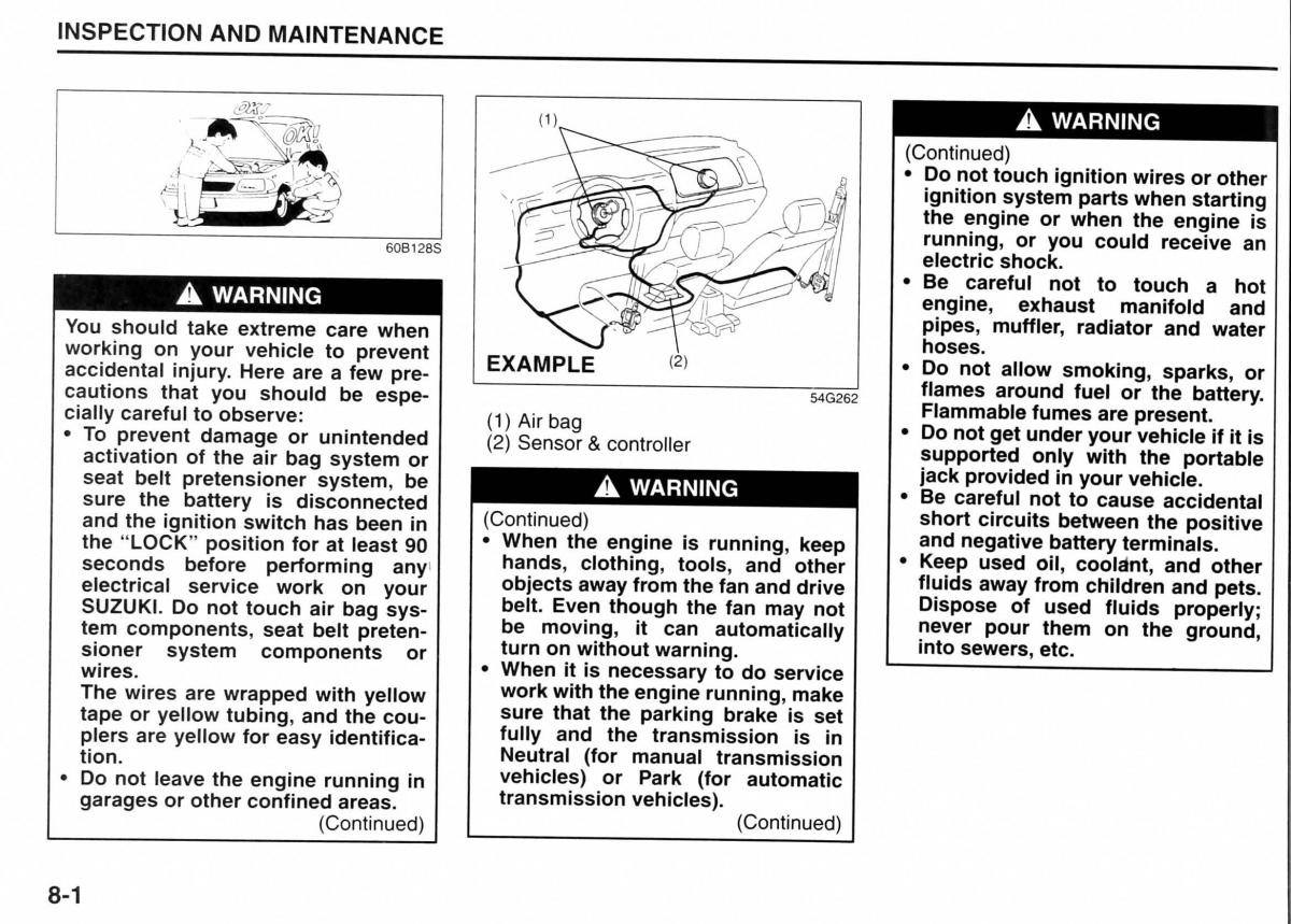 Suzuki Jimny III 3 owners manual / page 115