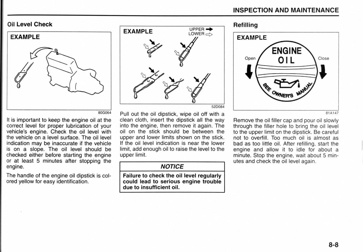 Suzuki Jimny III 3 owners manual / page 122