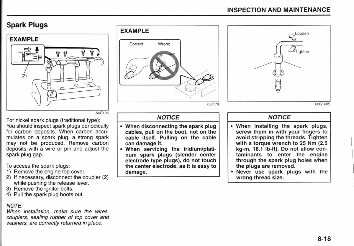 Suzuki Jimny III 3 owners manual / page 132