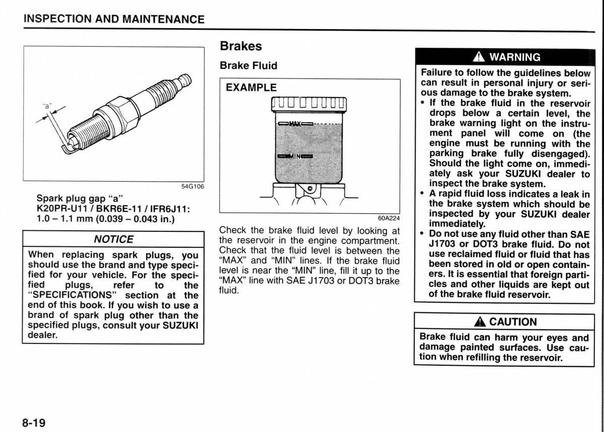 Suzuki Jimny III 3 owners manual / page 133