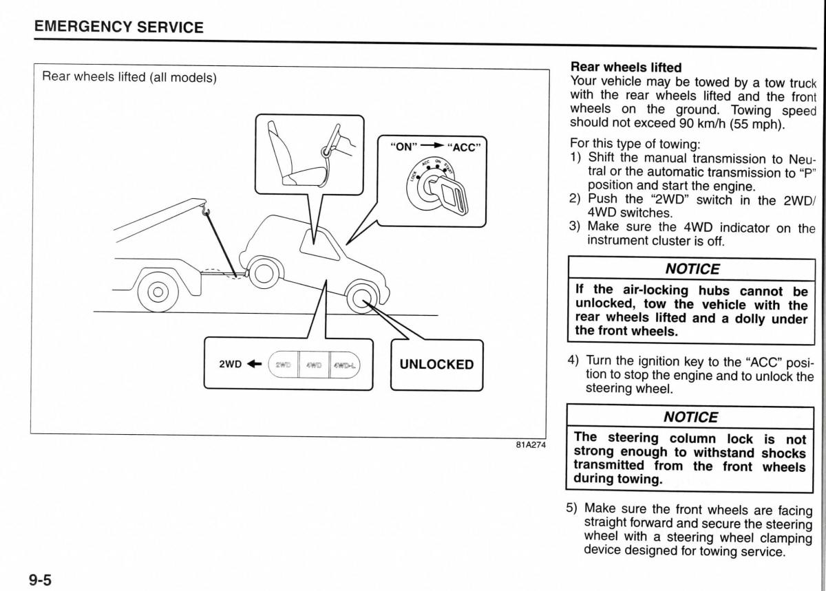 Suzuki Jimny III 3 owners manual / page 157