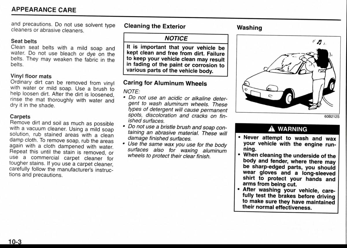 Suzuki Jimny III 3 owners manual / page 163