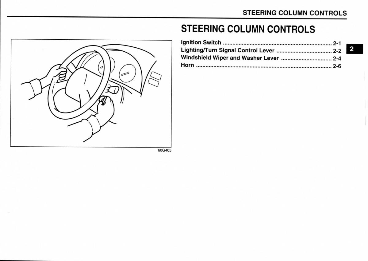 Suzuki Jimny III 3 owners manual / page 39