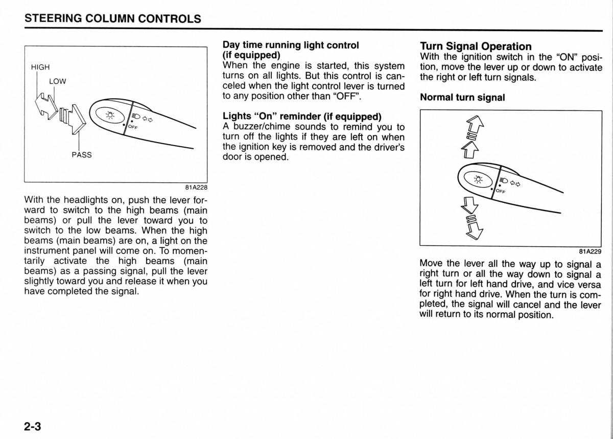 Suzuki Jimny III 3 owners manual / page 42