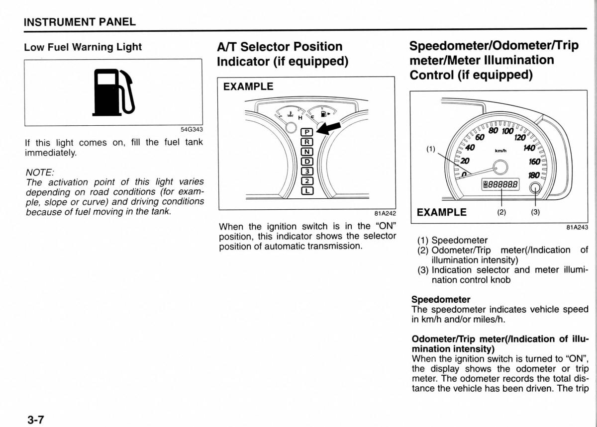 Suzuki Jimny III 3 owners manual / page 54