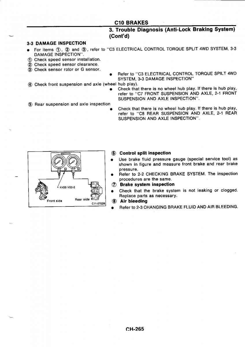 Nissan GTR R32 workshop service manual / page 544