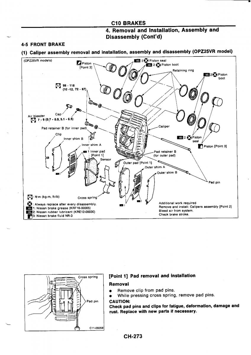 Nissan GTR R32 workshop service manual / page 552