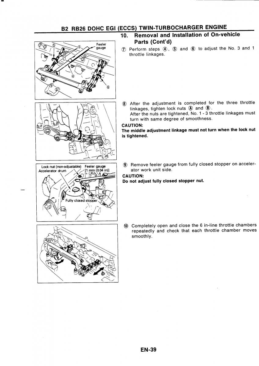 Nissan GTR R32 workshop service manual / page 56