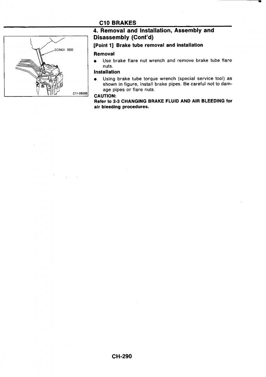 Nissan GTR R32 workshop service manual / page 567