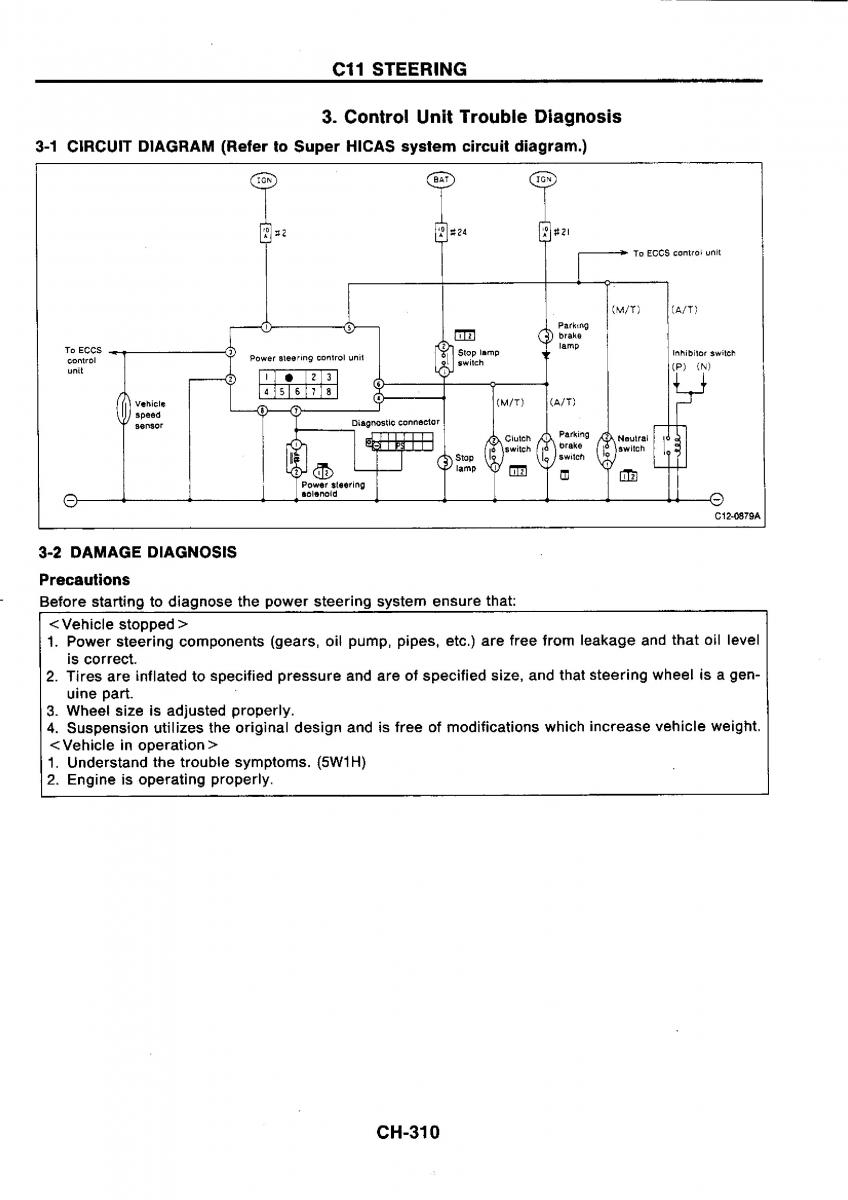 Nissan GTR R32 workshop service manual / page 587