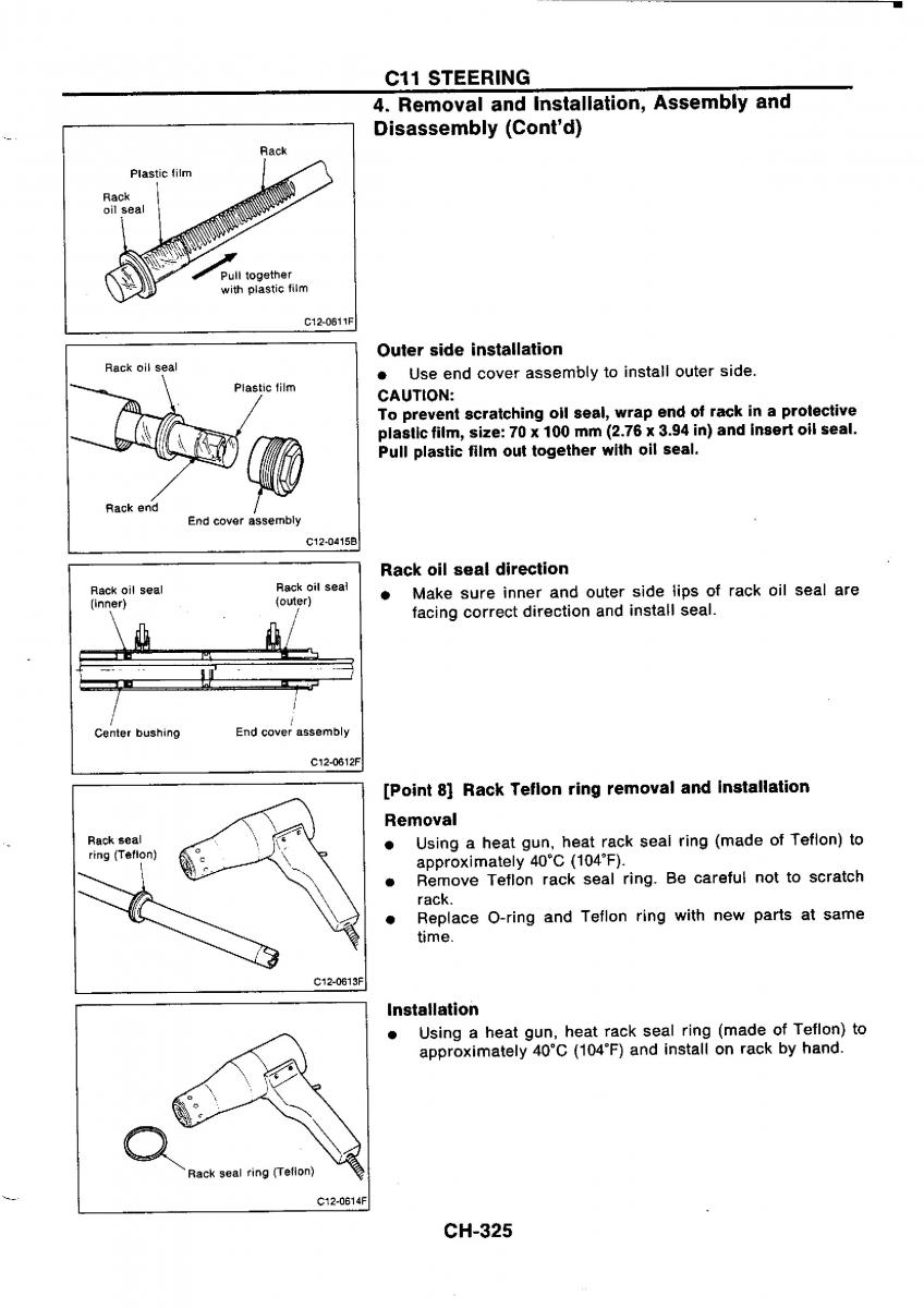 Nissan GTR R32 workshop service manual / page 602