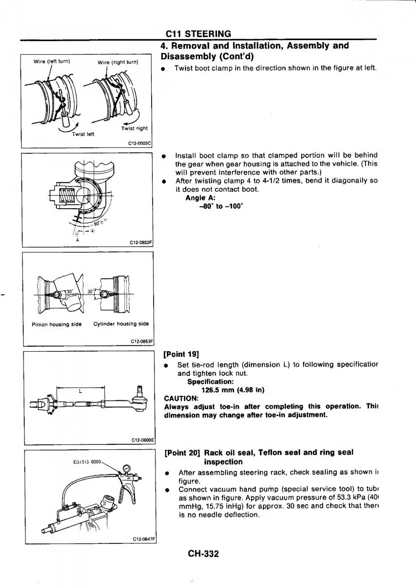 Nissan GTR R32 workshop service manual / page 609