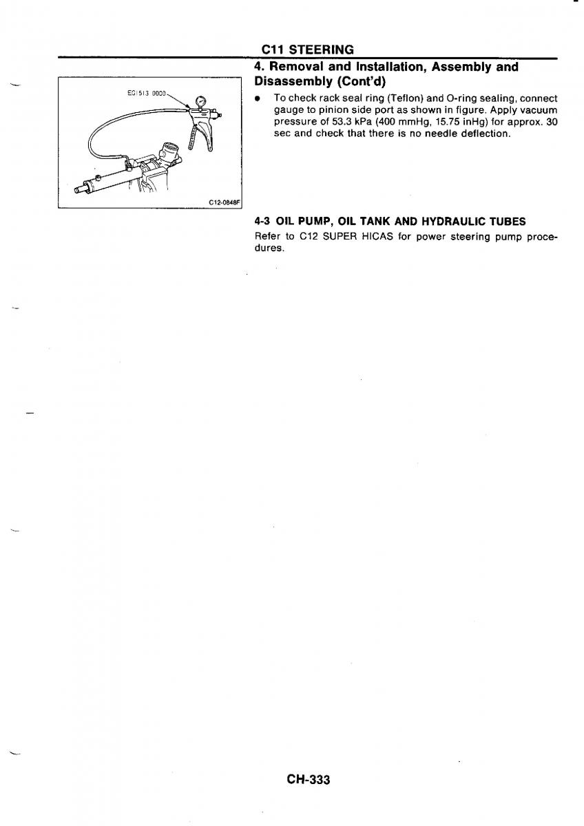 Nissan GTR R32 workshop service manual / page 610