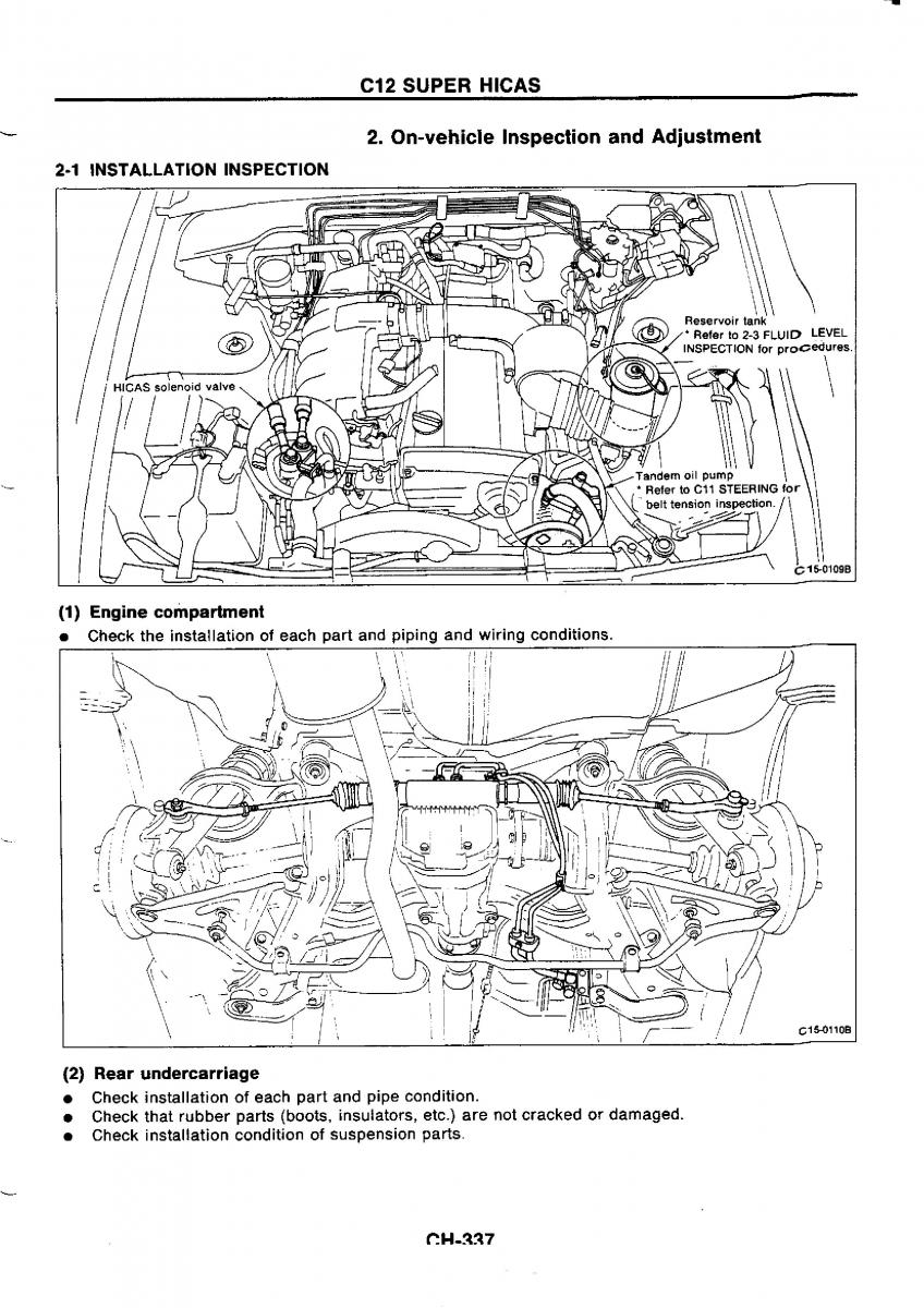 Nissan GTR R32 workshop service manual / page 614