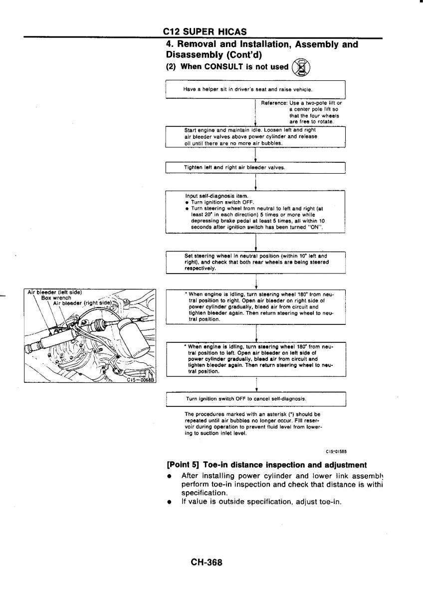 Nissan GTR R32 workshop service manual / page 645