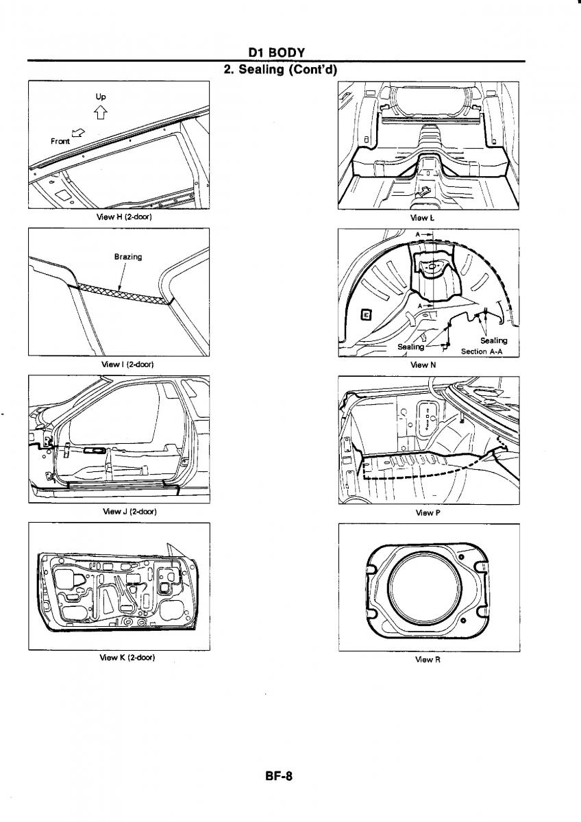 Nissan GTR R32 workshop service manual / page 663