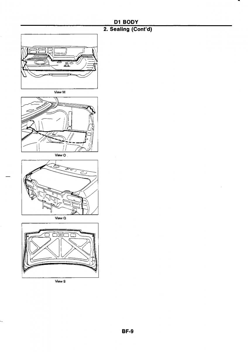 Nissan GTR R32 workshop service manual / page 664