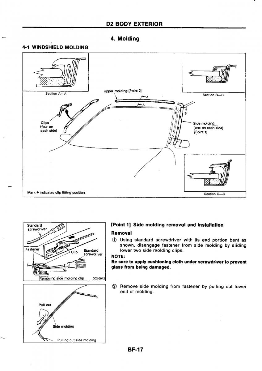 Nissan GTR R32 workshop service manual / page 672